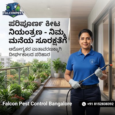 Falcon pest control bangalore Residential Commercial