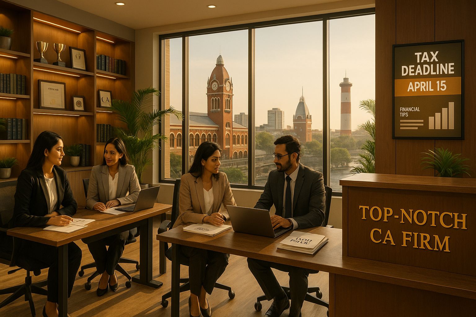 Top-Notch CA Firms for Tax Filing in Chennai