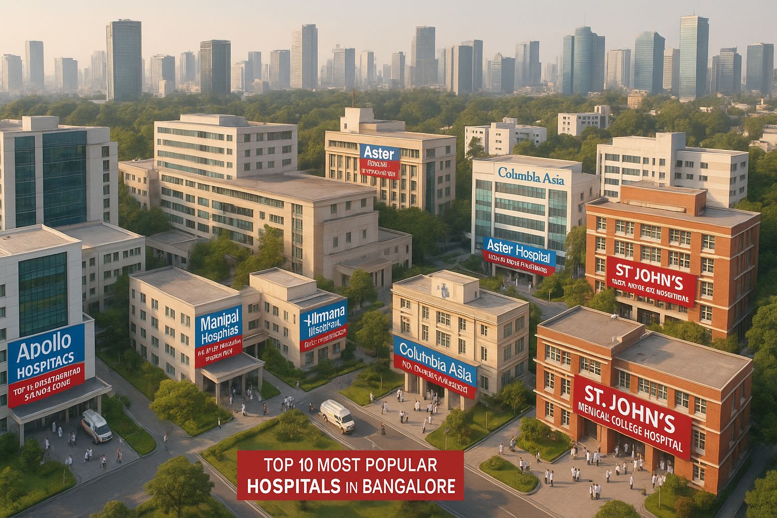 Most Popular 10 Hospitals in Bangalore