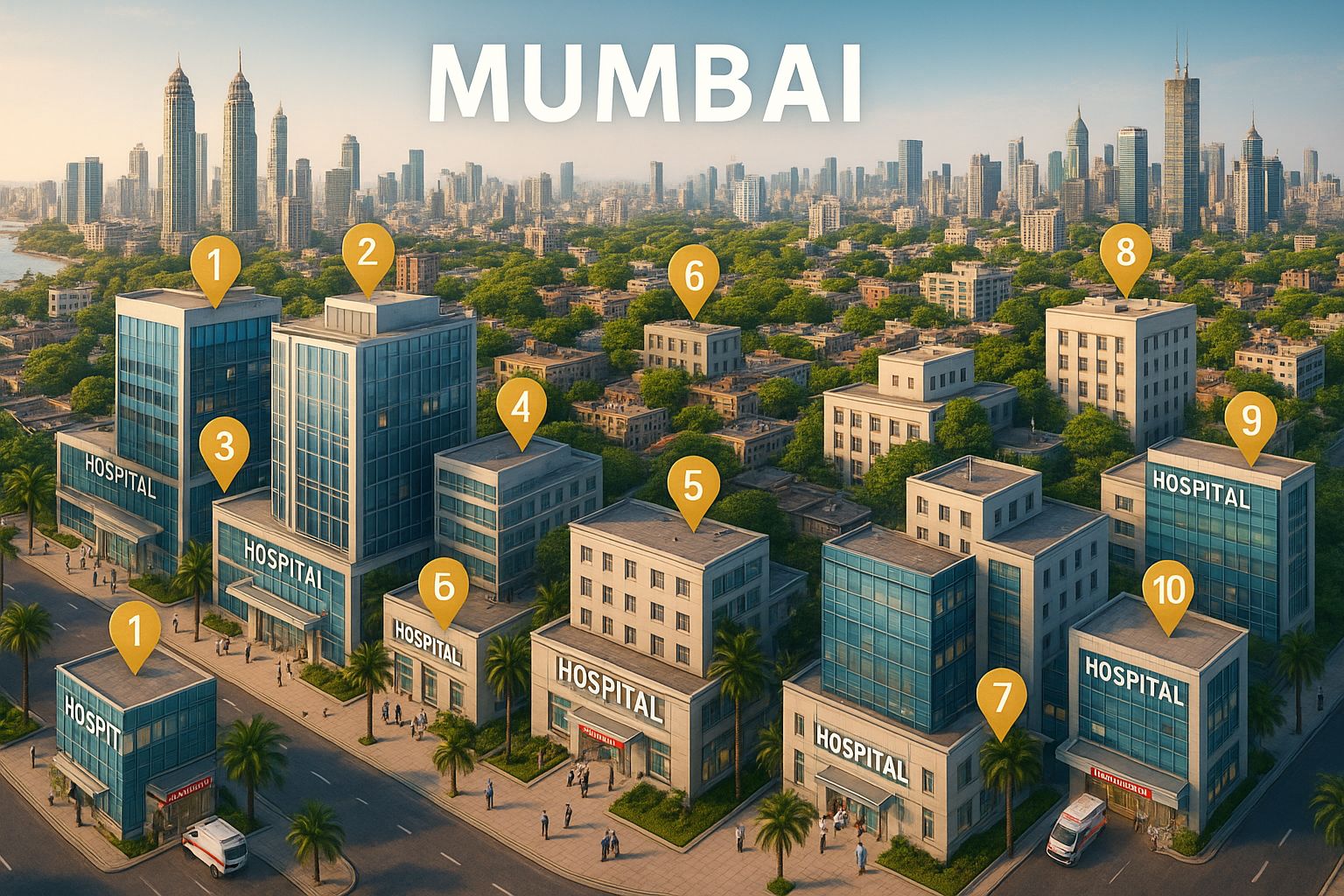 Most Popular 10 Hospitals in Mumbai