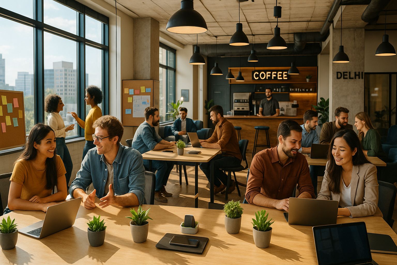 Most Popular Co-working Spaces for Startups in Delhi