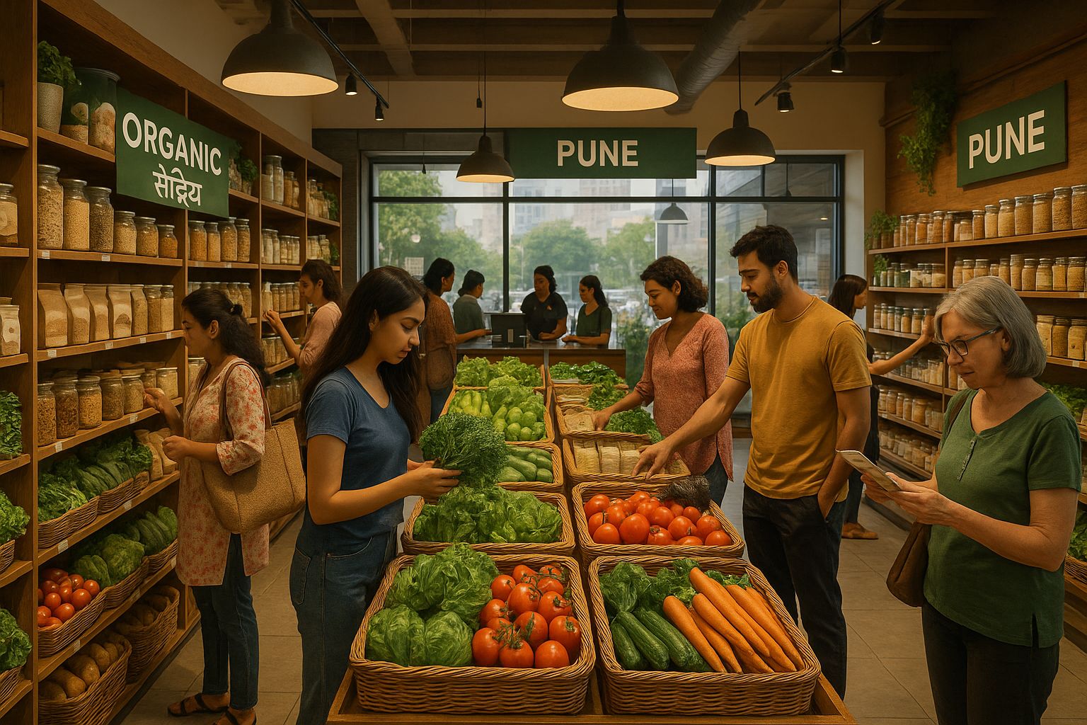 Leading Organic Grocery Stores in Pune